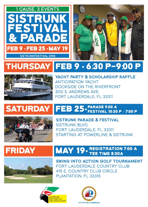 Fort Lauderdale CRA Sistrunk Festival and Parade One cause three